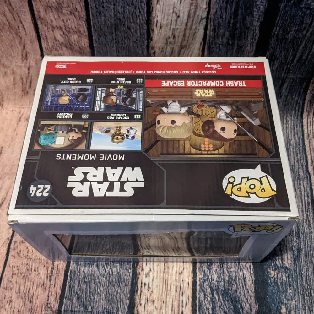 Funko Pop Star Wars Movie Moments Trash Compactor Escape #224 - Picture 7 of 7